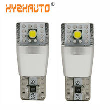 HYZHAUTO 2Pcs Super Bright T10 LED Canbus Bulbs 12V 194 W5W LED Car Side Marker Lamp Interior Reading Lights 300LM White 2024 - buy cheap