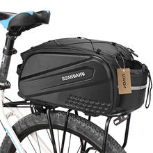 Lixada Multifunction Bicycle Rear Seat Bag 10L Capacity EVA Hard Shell Waterproof Cycling Bike Rack Trunk Cargo Bag Pannier Bags 2024 - buy cheap