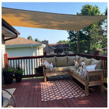 Waterproof Sun Shelter Sunshade Outdoor Canopy Garden Patio Pool Shades Sail Awning Camping Shade Cloth Large Balcony  Patio 2024 - buy cheap