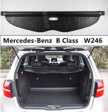 For Rear Trunk Cargo Cover For Mercedes-Benz B Class W246 B180 B200 2015 2016 2017 2018 High Qualit Security Shield Auto Accesso 2024 - buy cheap