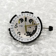 Часовой механизм для ETA G10.211, кварцевый механизм с стержнем и аккумулятором, 6 контактов, дата на 4 ', аксессуары для часов, запасные части 2024 - купить недорого