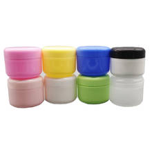 80pcs Cosmetic Packaging 50g Cream Pot Empty Bottle Plastic Jar with Screw Cap and Inner Lids 2024 - buy cheap