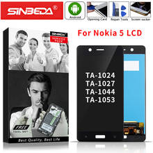 Pantalla LCD Original de 5,2 pulgadas para Nokia 5, digitalizador con pantalla táctil, herramientas gratuitas de montaje, TA-1024, TA-1027, TA-1044, 1053, Nokia 5 2024 - compra barato