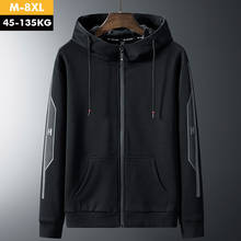 Men 's Oversized Hoodie Japanese Style Fashion Streetwear Black Harajuku Sweatshirts Spring Autumn Jacket with Zipper 2024 - buy cheap