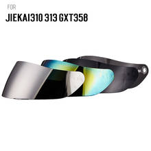 JIEKAI-visera para casco de motocicleta GXT358 JIEKAI 313 310, lente de Motocross, visera de cara completa, Color de protección facial para cascos JIEKAI GXT 2024 - compra barato
