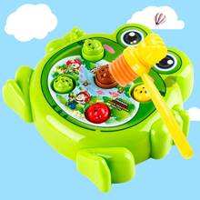 Plastic Electric Funny Frog Interactive Hit Hamster Game Machine Children Toy 2024 - buy cheap