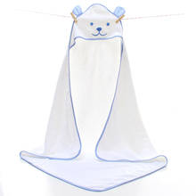 100% Cotton Baby Bath Towel Newborn Baby Towel Comfortable Baby Hooded Bathrobe Soft Cute Bear Beach kids Baby Blanket Infant 2024 - buy cheap