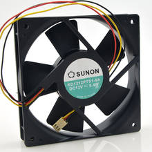 Ventilador de refrigeración de tres líneas para KD1212PTS1-6A SUNON, kd1212pts1-6a estándar de construcción, 12V, 5,4 w, 4,8 w, 12025 2024 - compra barato