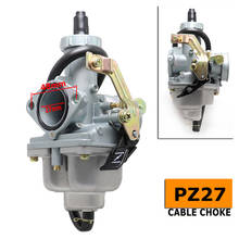 Motorcycle PZ27 27mm Carburetor Cable Choke Hand choke for Honda WY125 CG150 125cc 150cc 175cc Dirt Bike Go Carts ATV 2024 - buy cheap