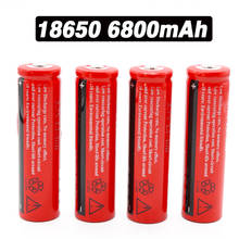 Batería recargable de iones de litio para linterna Led, 100% original, 18650, 3,7 V, 6800mAh 2024 - compra barato