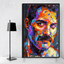 G245 Art Decor Freddie Mercury Queen Music Singer Star Legend Wall Art Canvas Painting Silk Poster 2024 - buy cheap