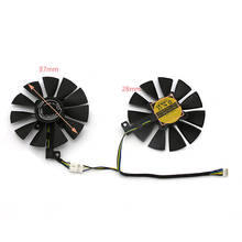 DC 12V 87MM Graphic Card Cooling Fan PLD09210S12HH Video Card Fan for ASUS DUAL GeForce GTX1060 1070 Repair Part 2024 - buy cheap