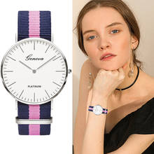 Casual Canvas Bracelet Wrist Watch Women Fashion White Ladies Watch Alloy Analog Quartz Watches relojes erkek kol saati relogio 2024 - buy cheap