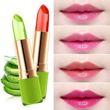 2/5Pcs Aloe Vera Lip Balm Color Changing Moisturizing Hydrating Long Lasting Lips Care Makeup Focus Red Sexy Lipstick Set TSLM1 2024 - buy cheap