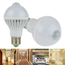 E27/B22 LED PIR Motion Sensor Lamp Bulb Passageway Smart Light Bulbs Human Body Induction Lamps 9W 2024 - buy cheap