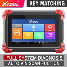 XTOOL X100 PAD PLUS OBDII Car Diagnostic Tool X100 Key Programmer OBD2 scanner With 12 Kinds Special Functions Update Online 2024 - buy cheap