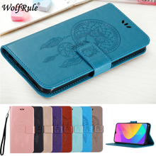 Wolfrule Case For Xiaomi Mi A3 Lite Case Owl Fashion Wallet Leather Phone Bag Case For Xiaomi Mi A3 Lite Cover Xiaomi A3 Lite 2024 - buy cheap