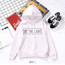 Christian Be The Light Hoodie Sweatershirt Faith Light Graphic Pullover Hoodies 2024 - buy cheap