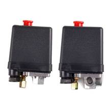 Ootdty vertical single-pass quatro-way compressor de ar interruptor de pressão ajustável válvula de controle conector peças de reposição
