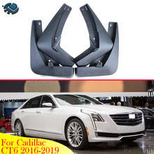 Para Cadillac CT6 2016-2019 Acessórios Do Carro Kit Fender Lamas Mud Flaps Respingo Guardas Mud Flap Splash Guarda-lamas 4PCS 2024 - compre barato