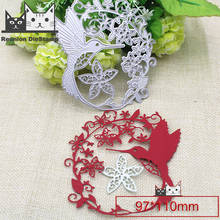 Reunion Woodpecker wreath Metal Cutting Dies DIY Scrapbooking Paper Photo Album Crafts Knife Mould Card Embossing Mold Stencils 2024 - buy cheap