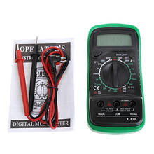 Medidor de temperatura handheld lcd multímetro digital tester xl830l sem bateria 2024 - compre barato