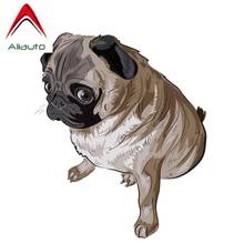 Aliauto Funny Car Sticker A Lovely Pet Dog Accessories PVC Originality Decal for W211 Mercedes Benz Accessories Pajero,13cm*11cm 2024 - buy cheap