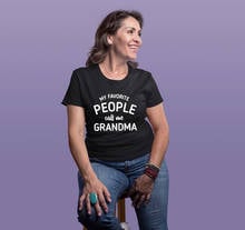 Женская футболка с надписью «My Favorite People» «Call Me Grandma», забавная футболка для Дня матери, подарок бабушке 2024 - купить недорого