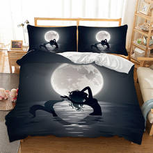 3D Mermaid Bedding Set Beauty Night Duvet Cover With Pillowcase Twin Queen King Size Bed Set 3pcs bed dropshipping 2024 - buy cheap