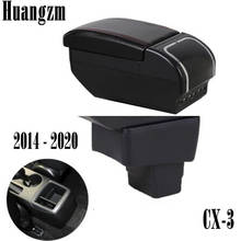 For mazda CX 3 CX-3 2014 - 2020 armrest box Dual layer heighten central Store content box cup holder ashtray accessories 2024 - buy cheap
