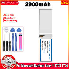 Bateria de tela de microsoft surface book 1, 1703 e 1704 de carga 2024 - compre barato