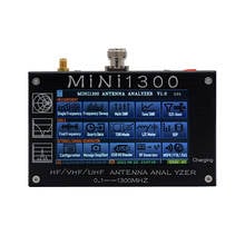 Mini1300 0.1-1300MHz HF/VHF/UHF ANT SWR Antenna Analyzer Meter Frequency Sweep 2024 - buy cheap