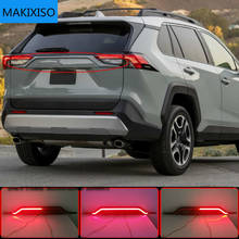 Amortecedor traseiro tronco luz da cauda para toyota rav4 rav 4 2019 2020 carro led traseiro nevoeiro luz de freio dinâmica turn signal refletor 2024 - compre barato