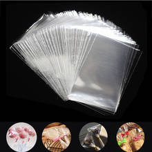 100Pcs Transparent Plastic Bags for Candy Lollipop Cookie Packaging Cellophane Bag Christmas Wedding Birthday Party Gift Bag 2024 - buy cheap