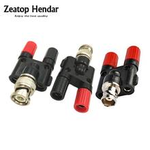 5Pcs BNC Male / Female to Twin Dual 4MM Binding Post Banana Plug Jack Female Coaxial Adapter Connector BNC Male Wire Terminals 2024 - buy cheap
