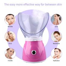 Facial Steamer Nano Ionic Cleaner for Home Facial Sauna BPA Free Face Humidifier Moisturizing Pores Cleansing UK 2024 - buy cheap