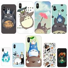 Totoro Spirited Phone Case For iphone 12 5 5s 5c se 6 6s 7 8 plus x xs xr 11 pro max 2024 - buy cheap