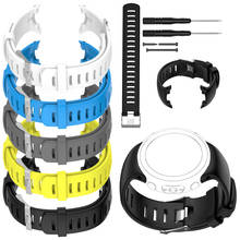 Silicone Replacement Watch Band Watch Strap Wristband For Suunto D4 D4i Novo Dive Computer Watch 2024 - buy cheap