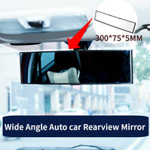 Universal panorâmica anti-brilho grande angular espelho retrovisor do carro automóvel superfície curvada interior espelho retrovisor acessórios do carro 2024 - compre barato