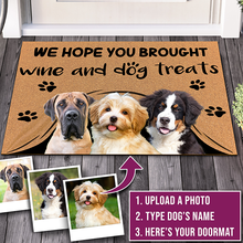 Custom Doormat Personalized giftsText Name Pet Dog Cat Photo No Need to Knock We Know You're Here,indoor/outdoor carpet Door mat 2024 - buy cheap