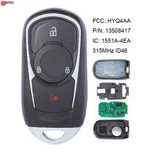 KEYECU Smart Key Promixity Remote 4 Button for Buick Encore 2017 - 2019 315MHz ID46 FCC: HYQ4AA P/N: 13508417 2024 - buy cheap