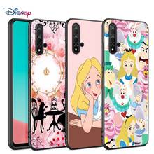 Funda suave negra de Alicia en el país de las maravillas para Huawei Nova 8 7 6 SE 5T 7i 5i 5Z 5 4 4E 3 3i 3E 2i Pro, funda de teléfono 2024 - compra barato