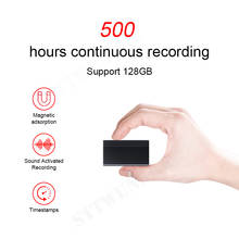 Sttwunake gravador de voz mini 500 horas longa ativada ditaphone digital espiã escondido micro som de áudio smal profissional flash drive segredo 2024 - compre barato