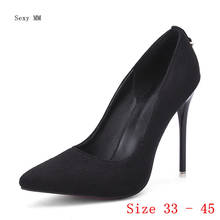 High Heels Women Pumps High Heel Shoes Stiletto Woman Wedding Shoes Small Plus Size 33 - 40 41 42 43 44 45 2024 - buy cheap
