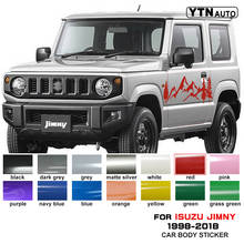 Car Sticker Fit For ISUZU JIMNY 1998-2015 2016 2017 2018 2019 Snow Mountain And Forest Side Body Graphic Vinyl Car Decals Custom 2024 - buy cheap