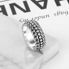 Ancient silver color Retro Men's Ring Finger Punk Buddha Ring Couple Jewelry Wholesale Bijoux Femme Engagement Ring Accessories 2024 - buy cheap