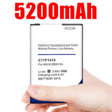 5200mah B11p1510 / C11p1510 Replacement Li-ion Battery for Asus Zenfone Go Tv Zb551kl X013db 2024 - buy cheap