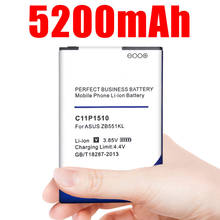 Bateria de íon de lítio substituta, 5100mah b11p1510/c11p1510 para asus zenfone go tv zb551kl x013db 2024 - compre barato