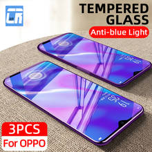 3Pcs Anti Blue Light Protective Glass for OPPO Reno 6z 5z 4z 3 2z A91 K7 R17 2.5D Tempered Glass for Realme X7 X50 6 5 Pro Glass 2024 - buy cheap