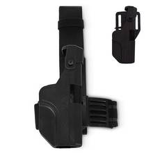 Pistolera militar táctica Glock de alta calidad, funda de pierna derecha, bloqueo de muslo, pistola Airsoft Glock 17 19 23 2024 - compra barato